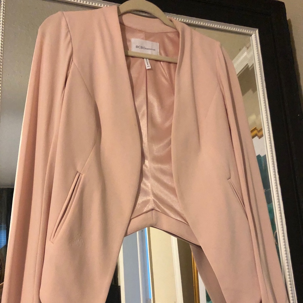 BCBG Open-front blazer